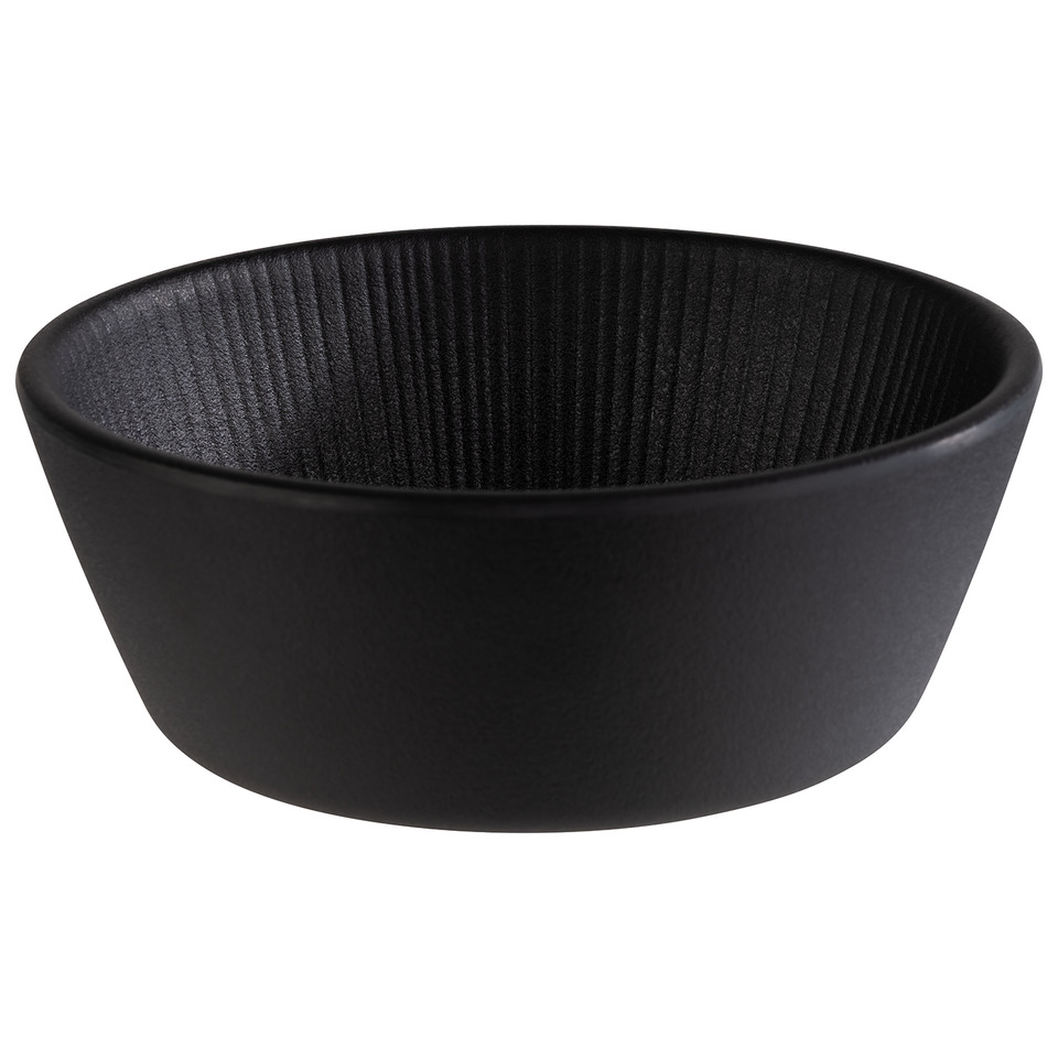 Schüssel, Schale, Schwarz, matte, Keramik
