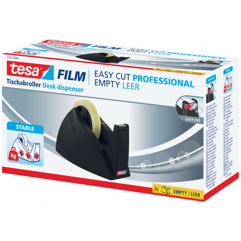 Tischabroller, Klebebandabroller, Filmabroller, Tischrollenhalter, Leerbandabroller, Tischaboller, Desk dispenser, Filmtape, Klebebandabroller, Leerer Spender