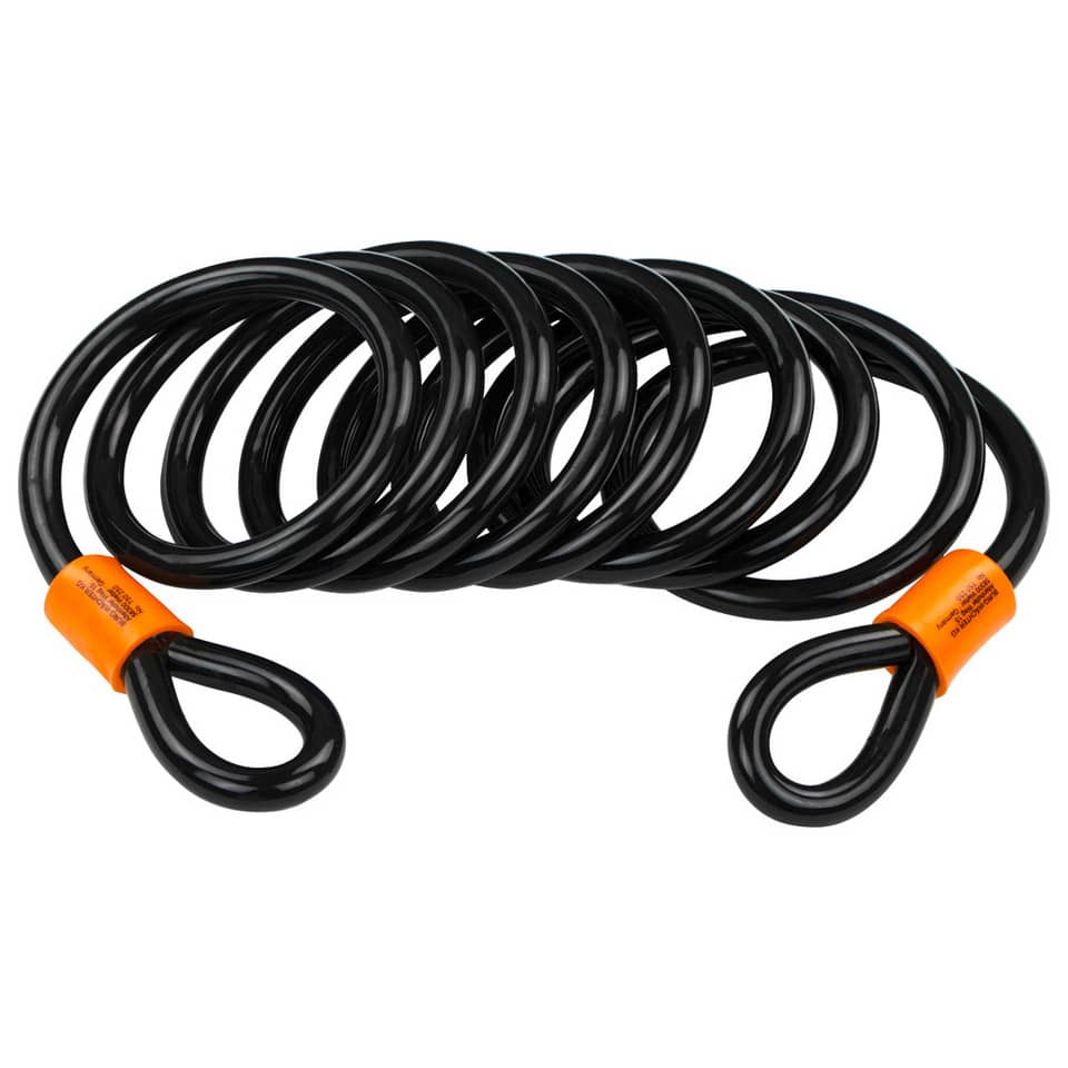 Tragseil, Gummiseil, Spiralkabel, Schwarz, Gerätekabel