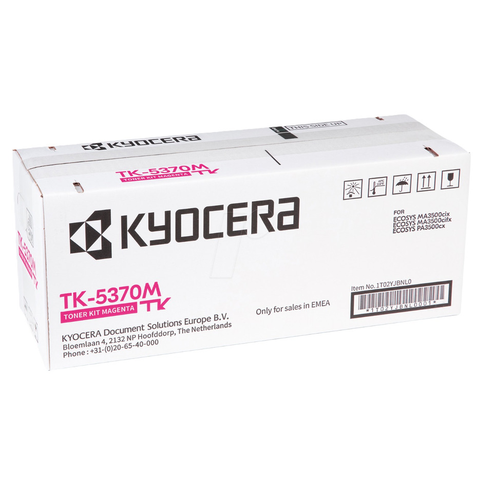 Toner, Kit, Magenta, KYOCERA, Box