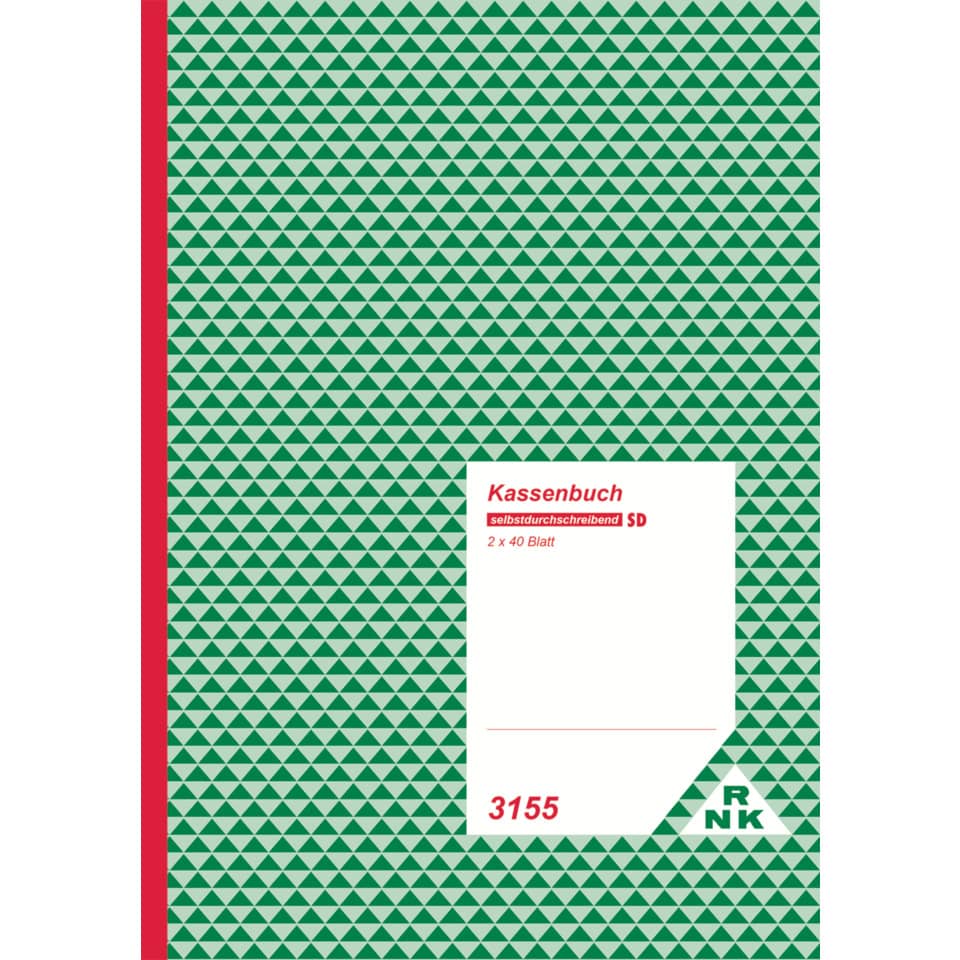 notebook, grünes muster, dreiecke, rote einband, Lineaturpapier