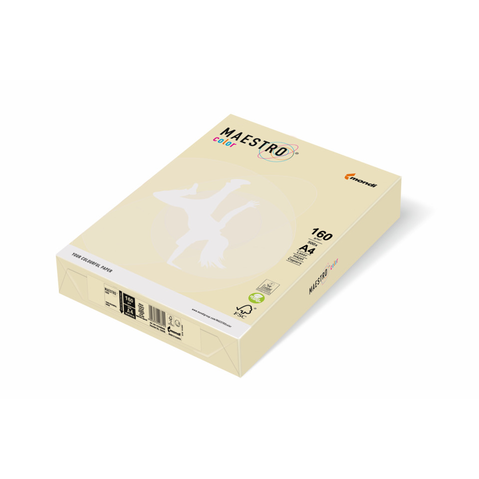 Kopierpapier, A4, 160 Blatt, Maestro Color, FSC-zertifiziert