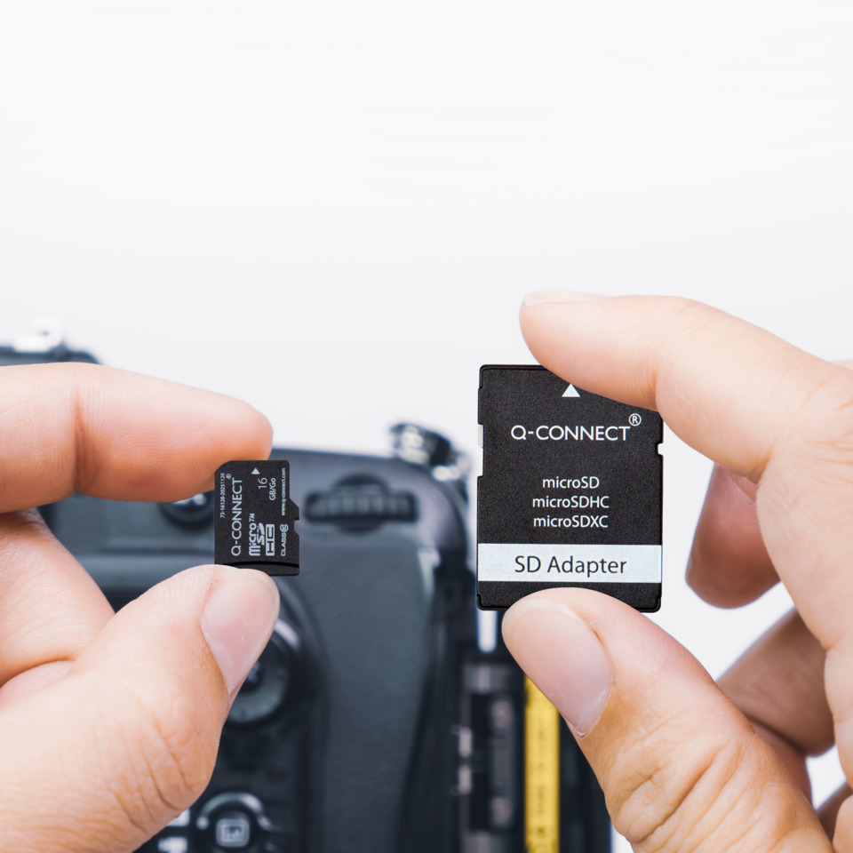SD-Adapter, microSD, microSDXC, Kamerazubehör, Q-CONNECT