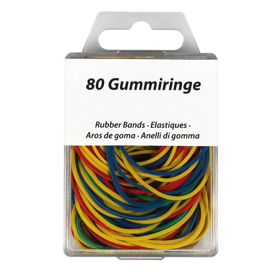 Gummiringe, Gummibänder, Bänder, Farben, Set