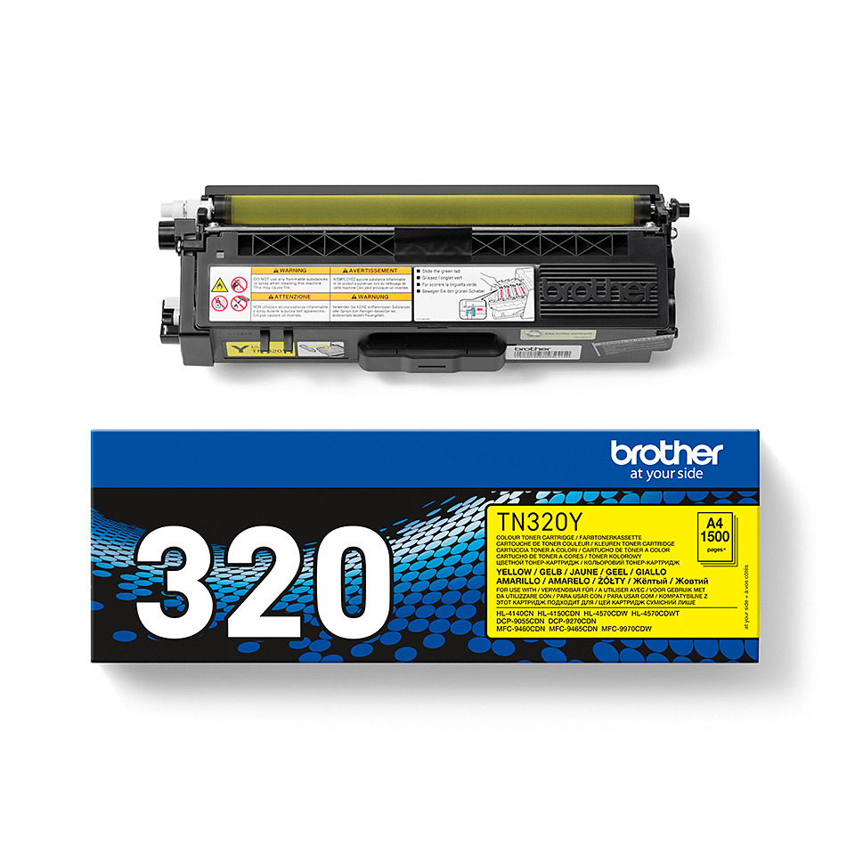 Tonerkartusche, Druckerzubehör, Gelber Toner, Tonerkartusche, Verpackung
