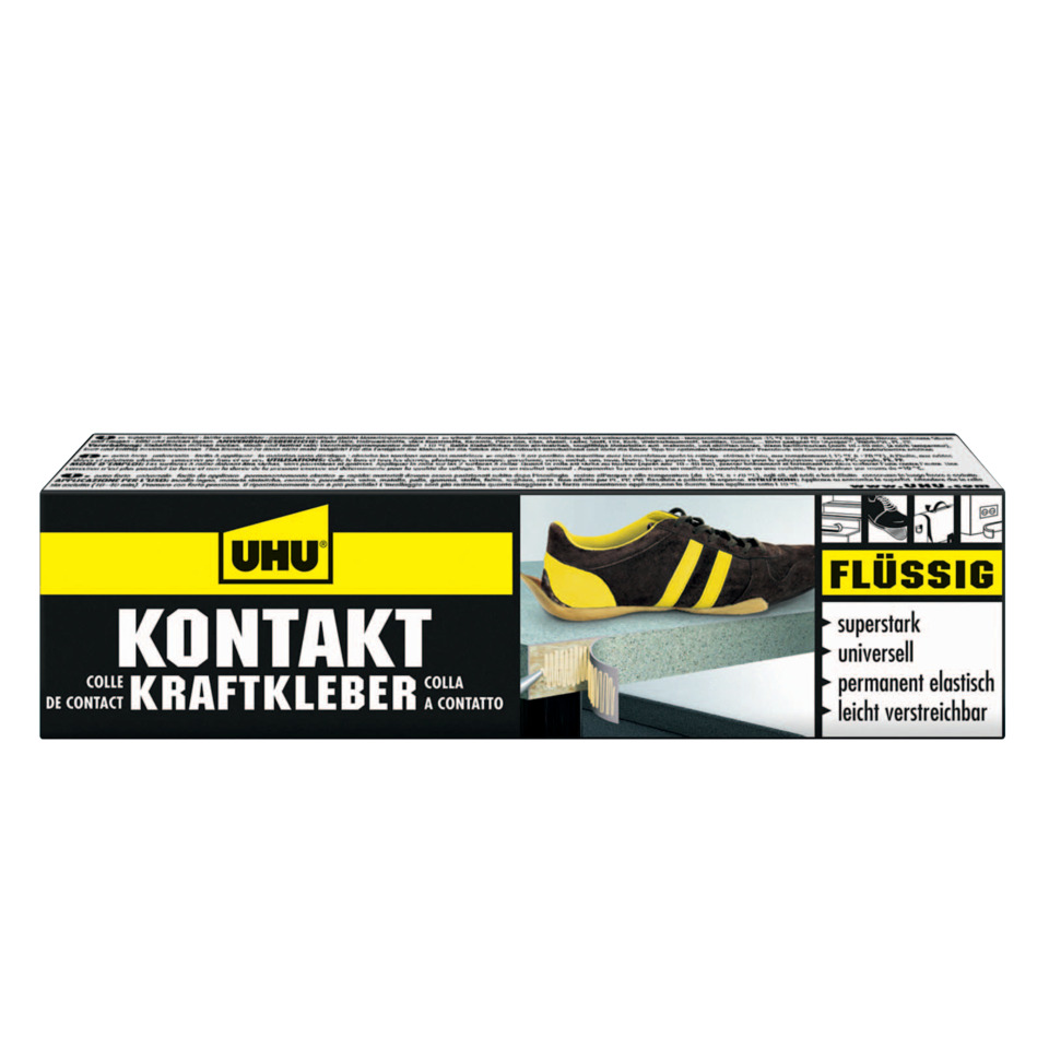 Klebeband, Kontaktklebeband, Kraftkleber, Gummi/Schuhbereich, Elastisch