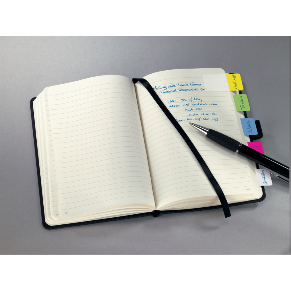 notebook, offenes notizbuch, kariert seiten, taschennotizbuch, stift und farbmarkierungen, Notizbuch, Notizbuch mit Linien, Tagebuch, Stiftschnüre, Registerkarten
