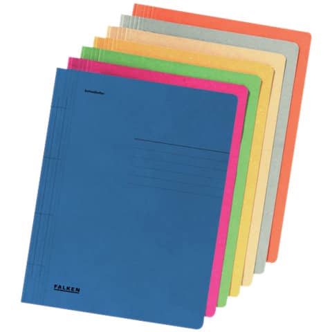 Schnellhefter Manila, A4, 250g/m², sortiert FALKEN 10341261