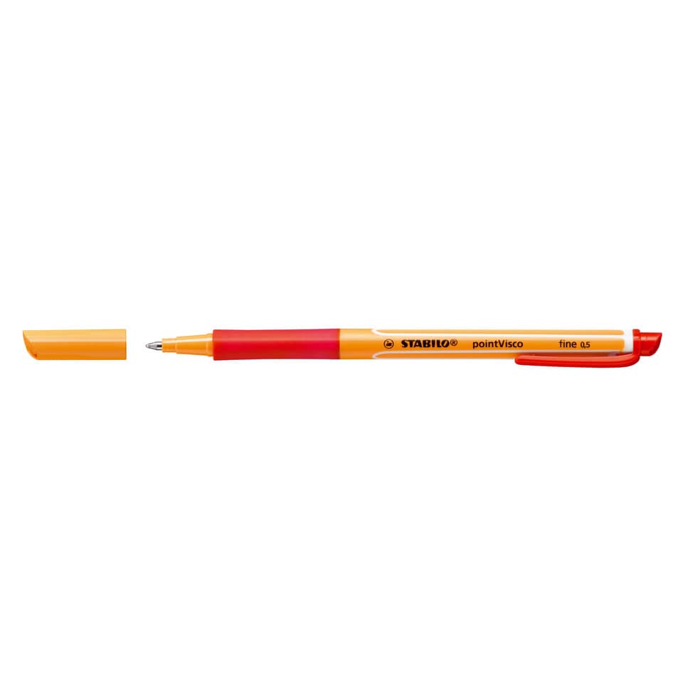 Marker, Stift, Feinspitze, Orange, Tinte aus Gel