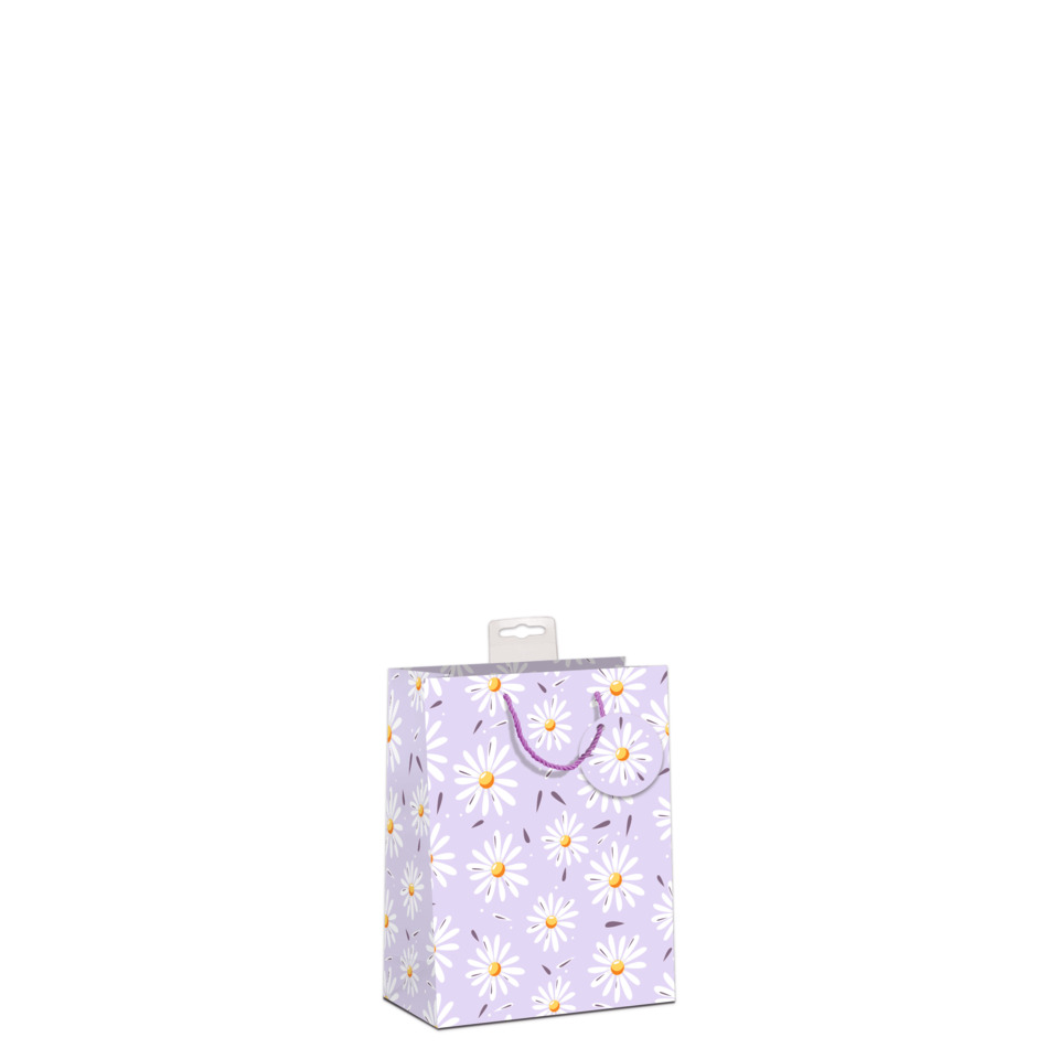 Damentasche, Geschenkverpackung, Lässig, Daisy-Muster, Lilac