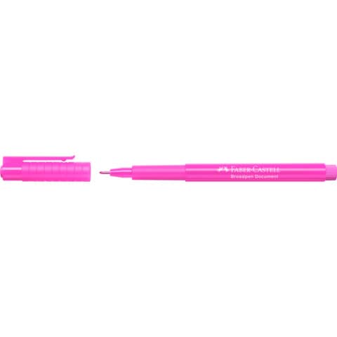Fineliner triplus Broadliner, 0,8mm, pink FABER CASTELL 155428