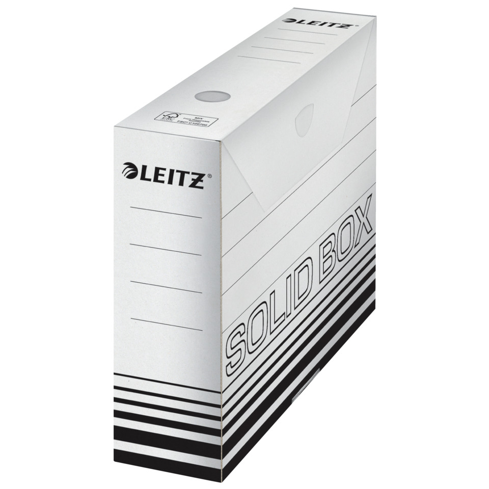 Solid box, Verpackung, Weiße Box, Leitz, A4-Box, Box, Verpackung, Versandkarton, weiße Box, solide Box