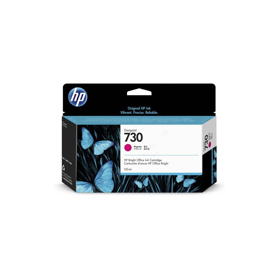 Tintenpatrone, HP Tintenpatrone, Magenta, 730, 180 ml
