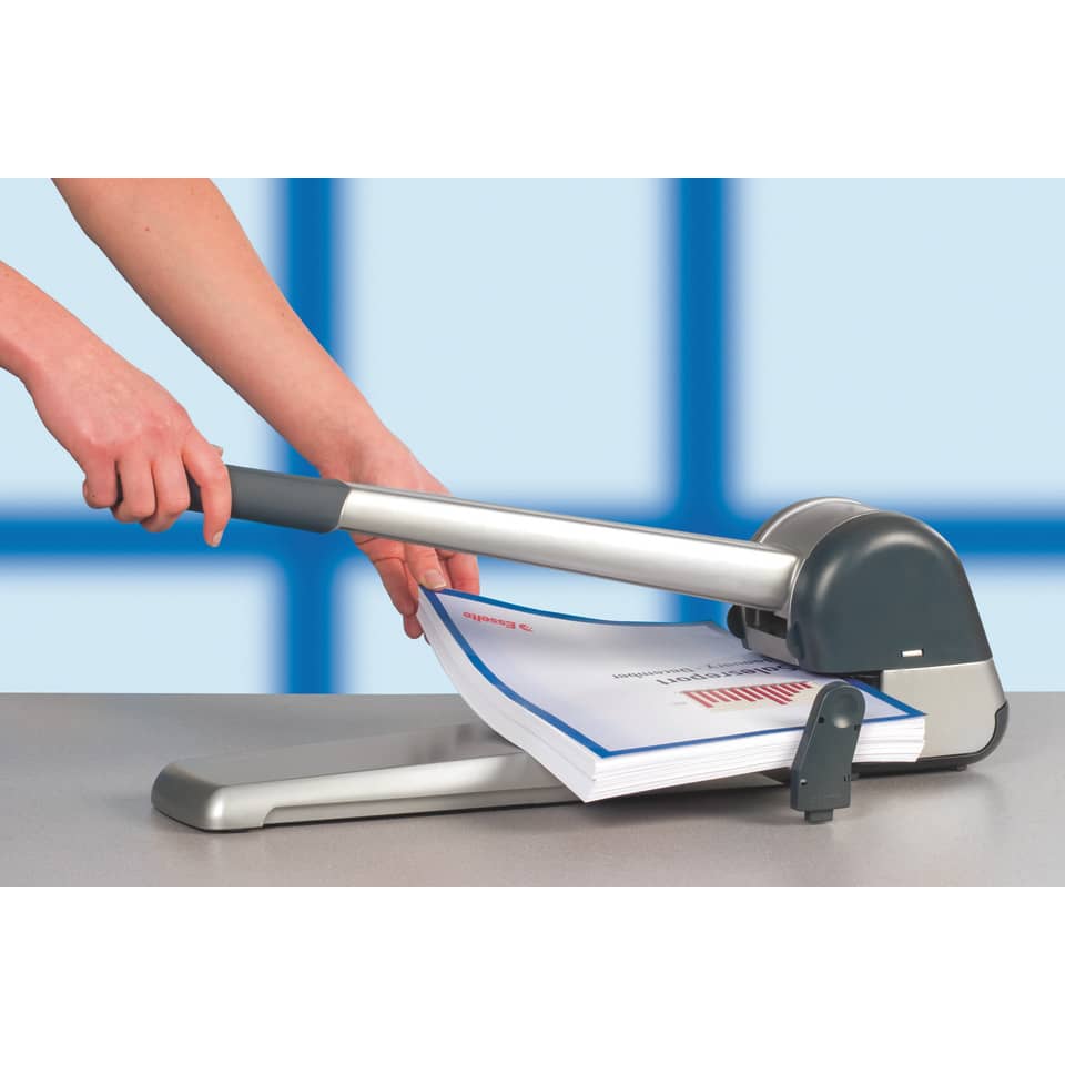 Guilotine, Bürogerät, Schneidevorrichtung, Dokumentenrutsche, Bücherstapler