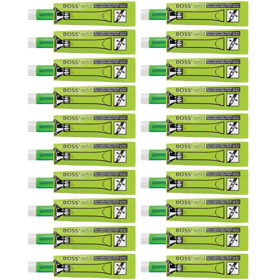 twin-pack, glue tube, green, boss refill, adhesive