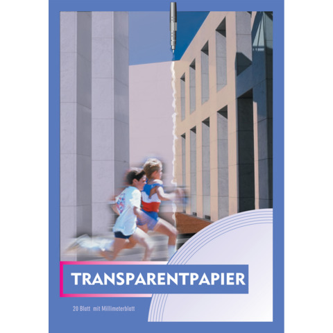 Transparentpapierblock, A4, 70g/m², 20 Blatt PVP 2614