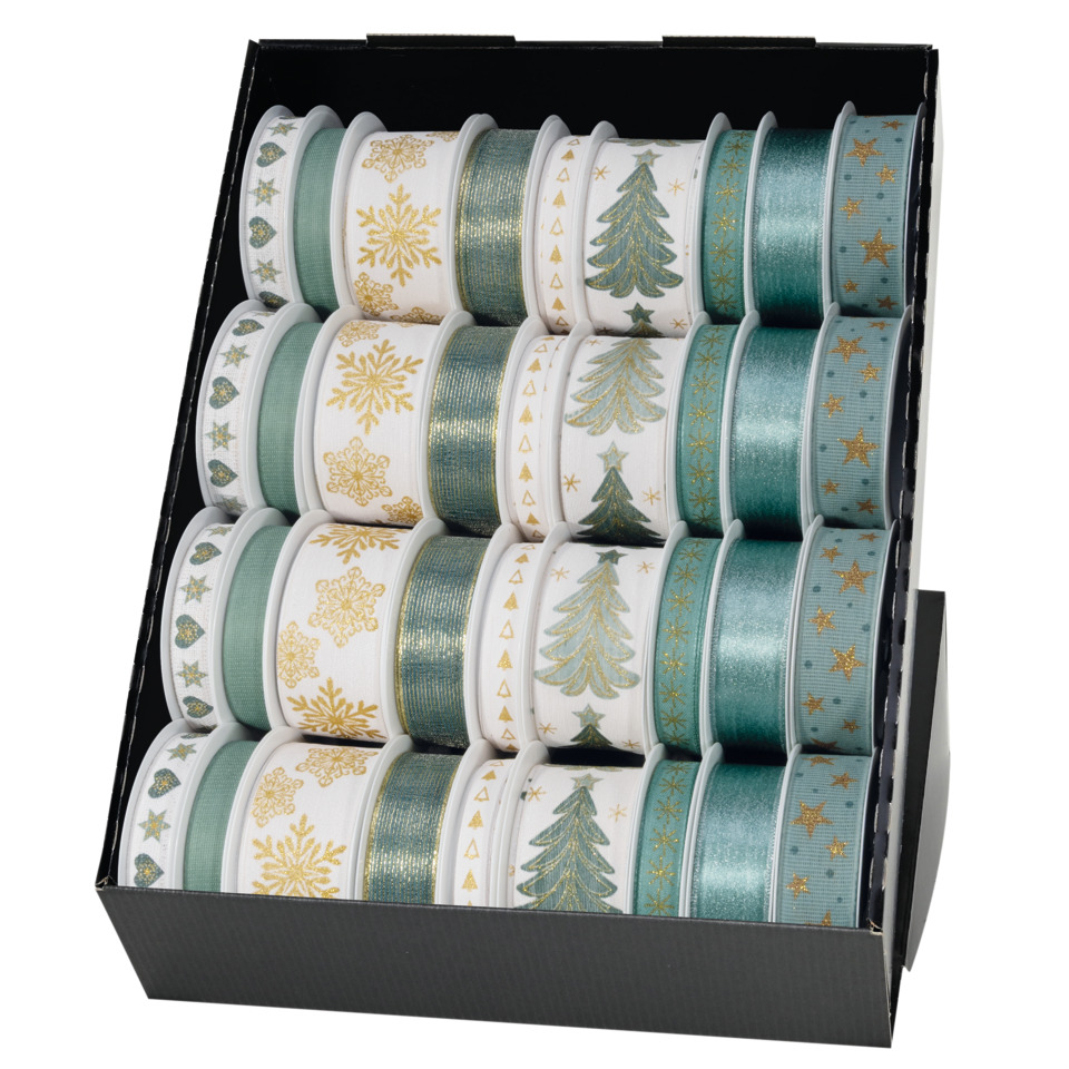 Banding, Schaumklebeband?, Deko-Band, Spule, Weihnachtsband