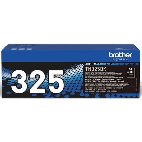 Lasertoner TN-325BK, 4.000 Seiten, schwarz BROTHER TN325BK