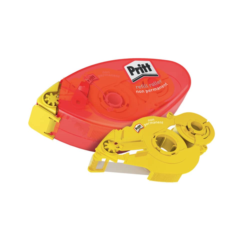Haushaltsklebentape, Korrekturband, Korrigiertape, Korrekturband-Rolle, Pritt Korrekturband