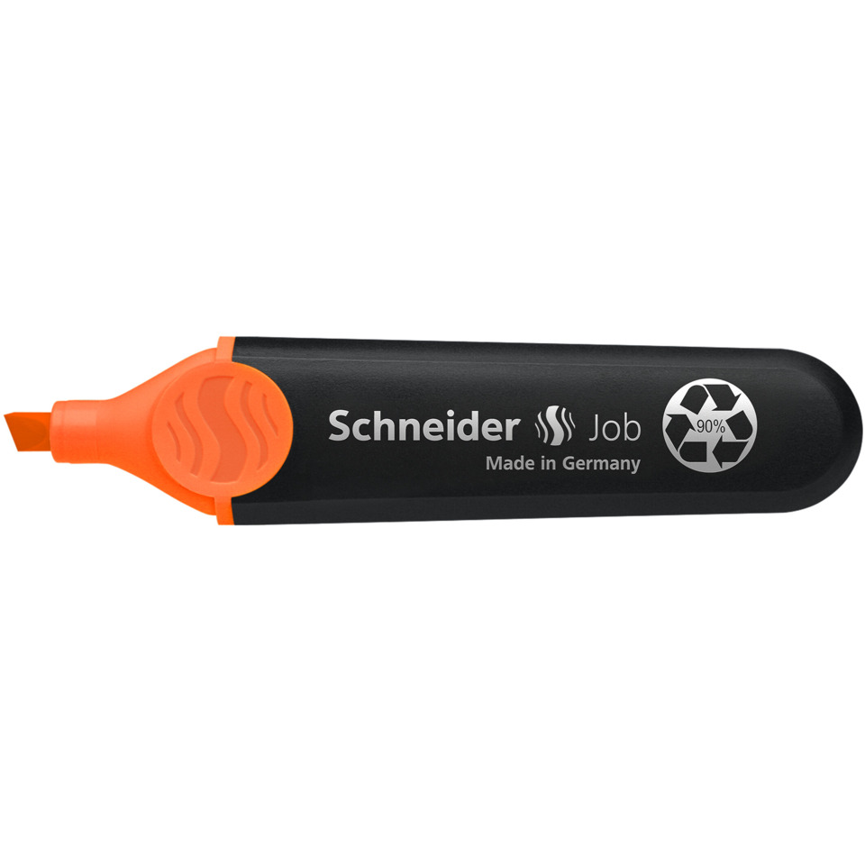 linealmarker, Lineal, Marker, orange tip, Made in Germany