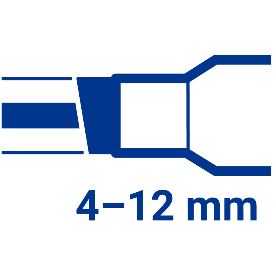 Crimpverbinder, Kontakt, Isolierung, 4-12 mm, Elektrische Komponente