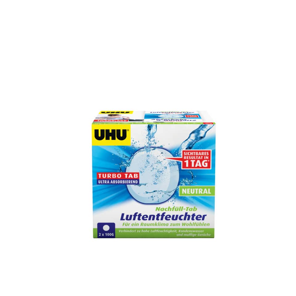 Luftentfeuchter, Nachtfüll-Tab, Turbo Tab, Ultradurchlässig, Neutral