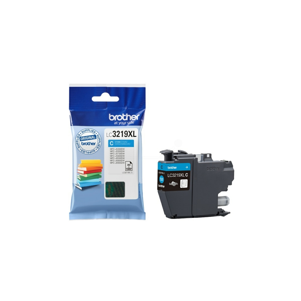 Tintepatrone, XL-Tintenpatrone, Tintenlieferung, Tintenkartusche, Brother LC3219XL-C