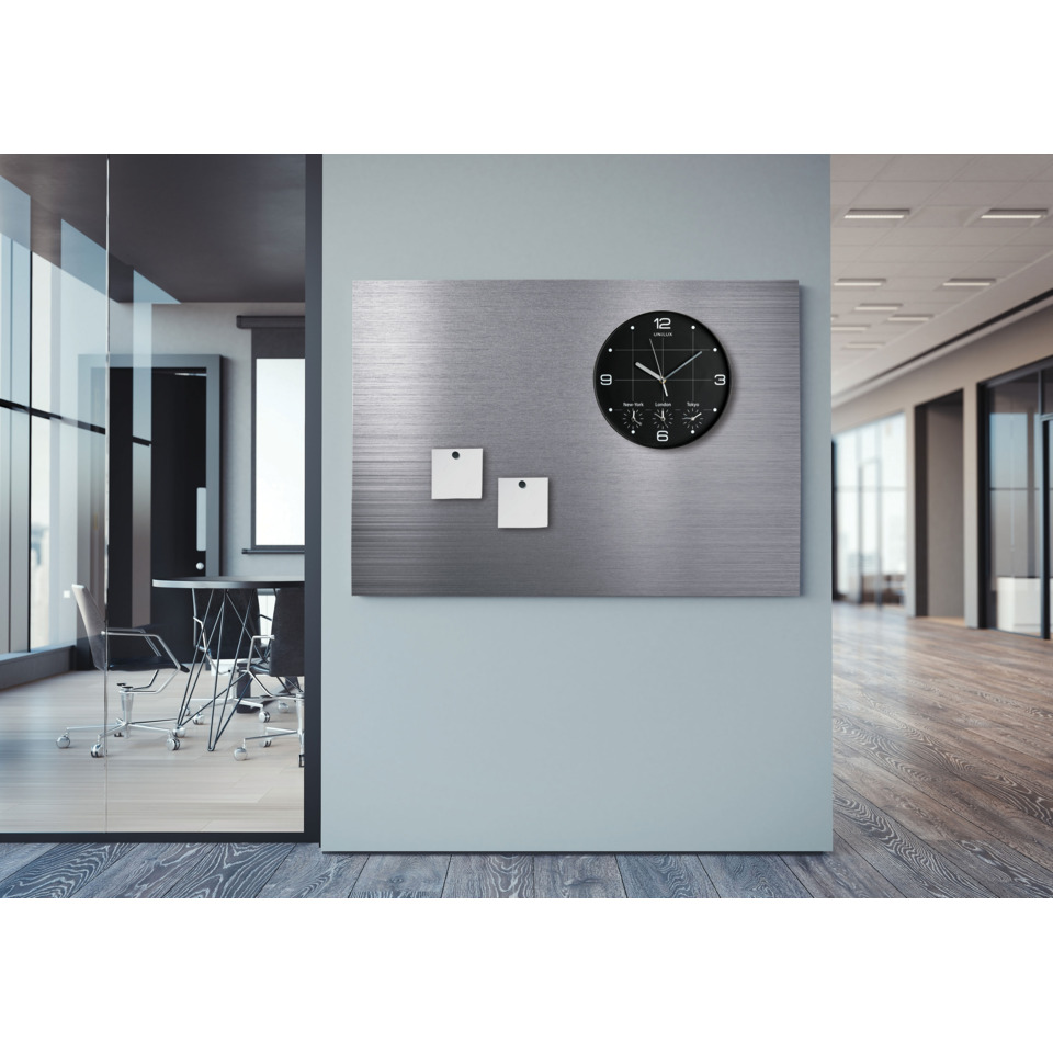 Wanduhr, Metall, Wandansicht, Büro, Kabinettuhr, Uhrenboard, Wanduhr, Metallplatte, Küchen-/Bürouhr, Wanddekoration