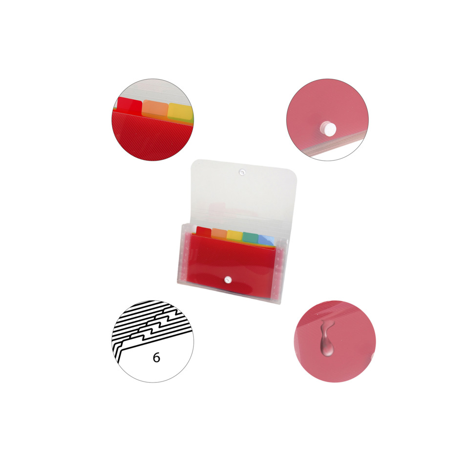 Post-it Tabs, Index Tabs, Sticky notes, Colorful tabs, Organizer, Sticky notes, Farbregister, Notizset, Transparente Hülle, Indexregister