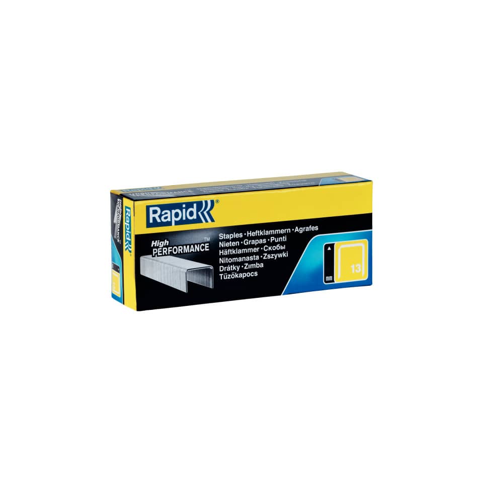 Stahlklammern, Heftklammern, Staples, 13 mm, High Performance