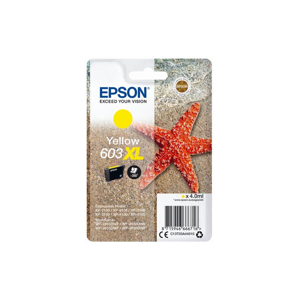 Tintenpatrone, Gelb, XL, Epson, Kassette