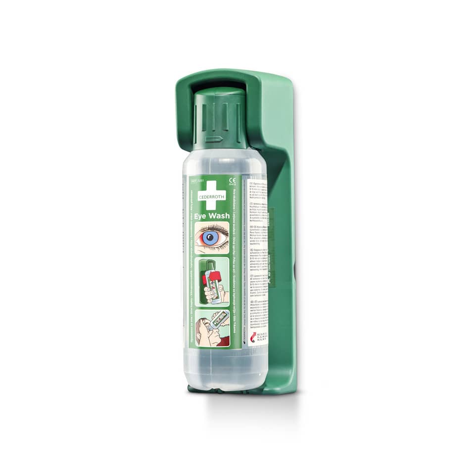 Eye Wash, Steril, Green, Liquid, Flasche