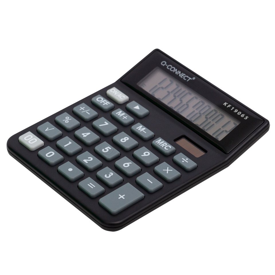 Taschenrechner, Tischrechner, Solar- / Batteriebetrieb, 64-Bit Anzeige, Tastenlayout mehrzeilig