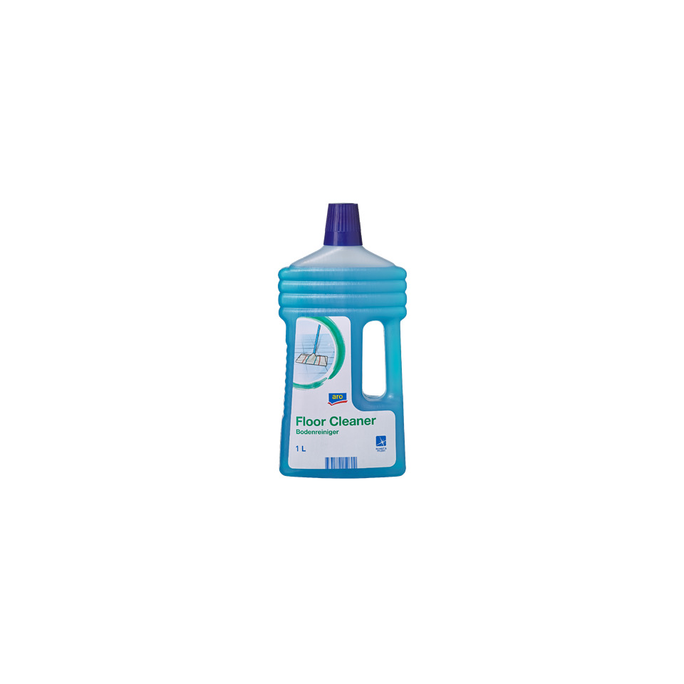 Floorreiniger, Flüssigreiniger, 1 L, blaue Flasche, Ausgießerflasche