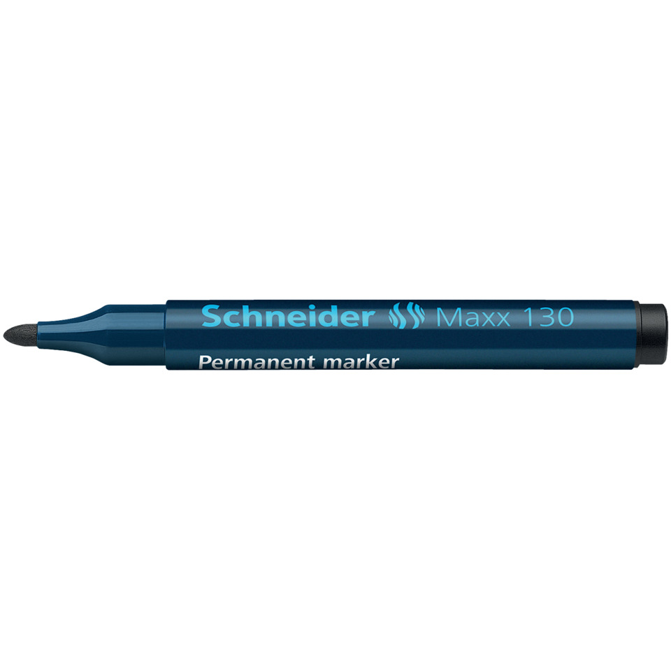 Permanentmarker, Markerstift, Blau, Keilspitze, Schneider Maxx 130