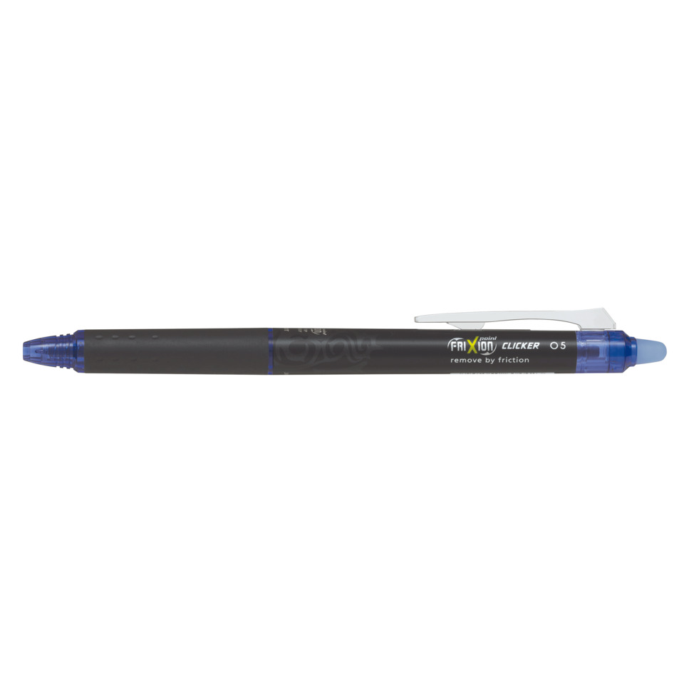 Marker, Pen, Blue cap, Klicker, Frixion