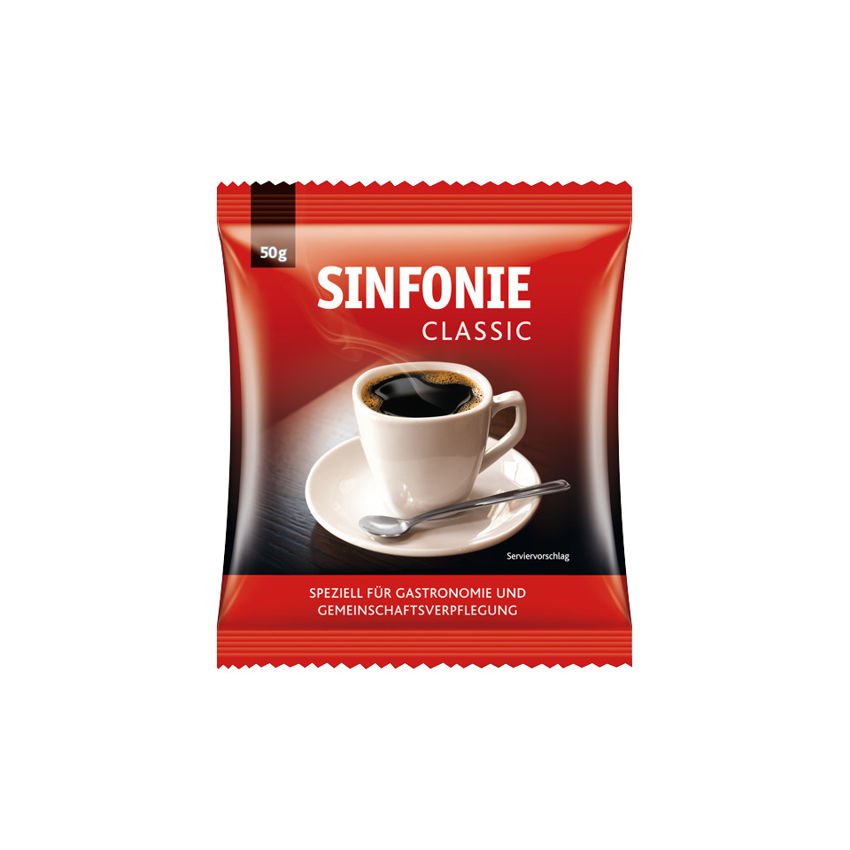 Kaffee, Instantkaffee, Beutel, 50g, Sinfonie Classic
