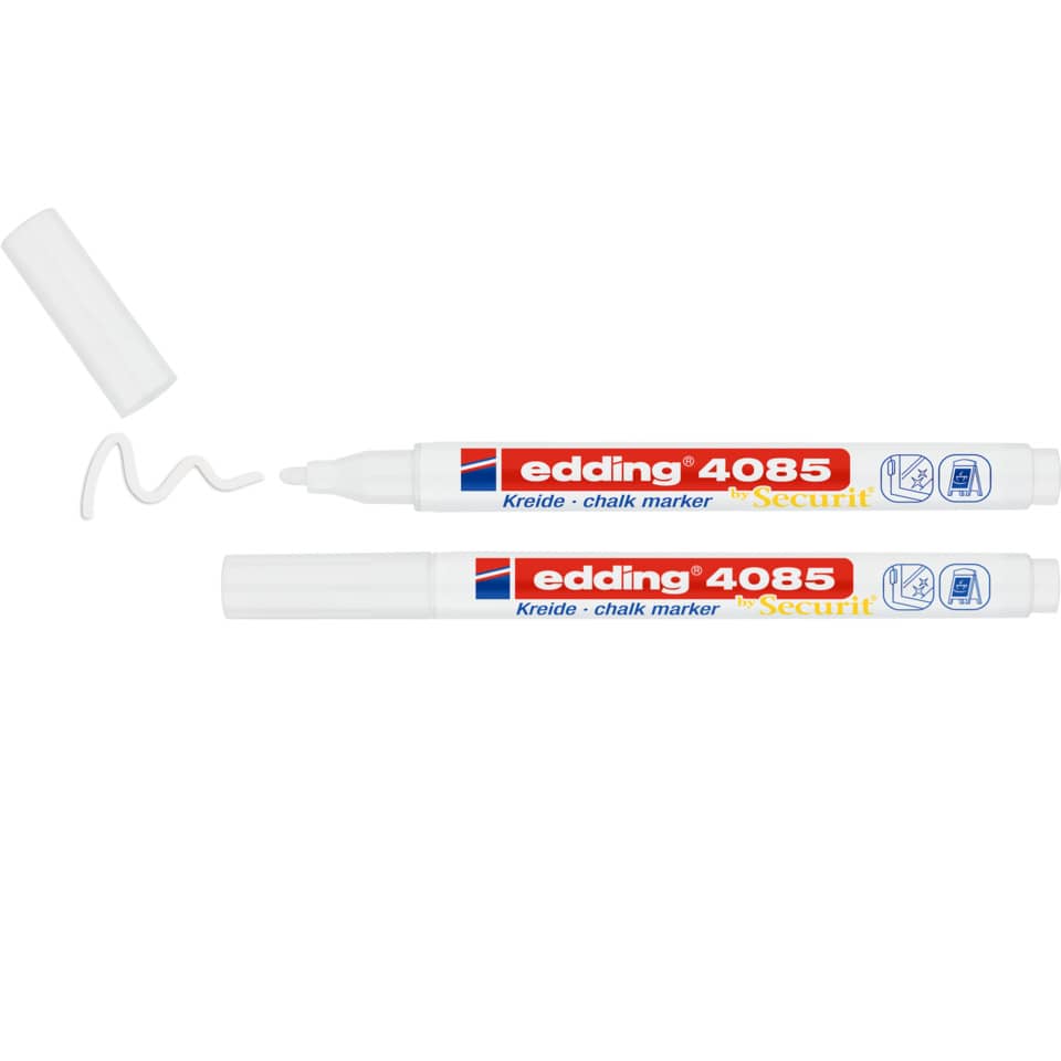 Marker, Whiteboard marker, Kreidemarker, Edding 4085, Zweifach marker