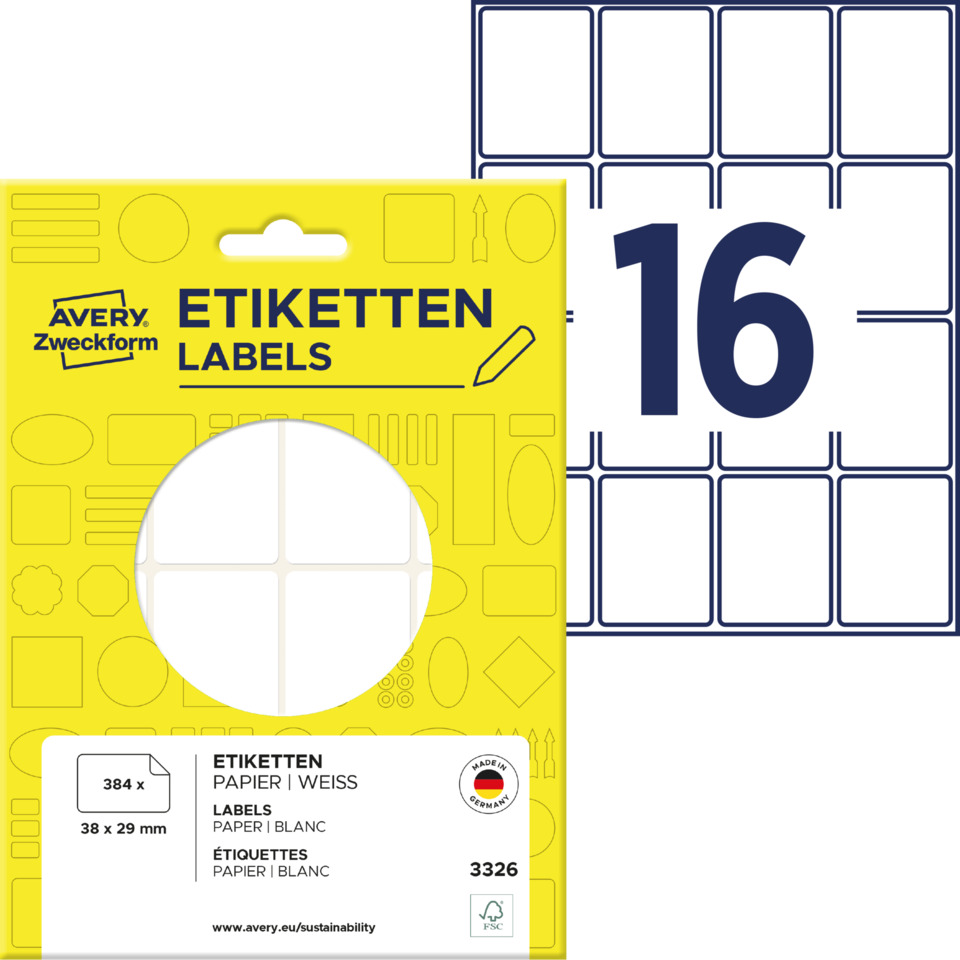 etiketten, labels, papier, weiß, 16