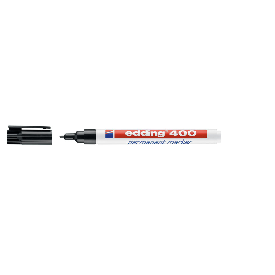 Permanentmarker, Markierstift, Whiteboard-Marker, Edding 400, Feinspitze