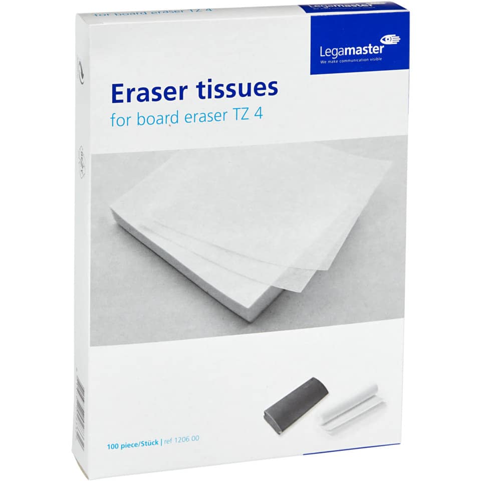 Tafelradiergummi, Radierpapier, Kunststoffradiergummi, TZ 4, Legamaster