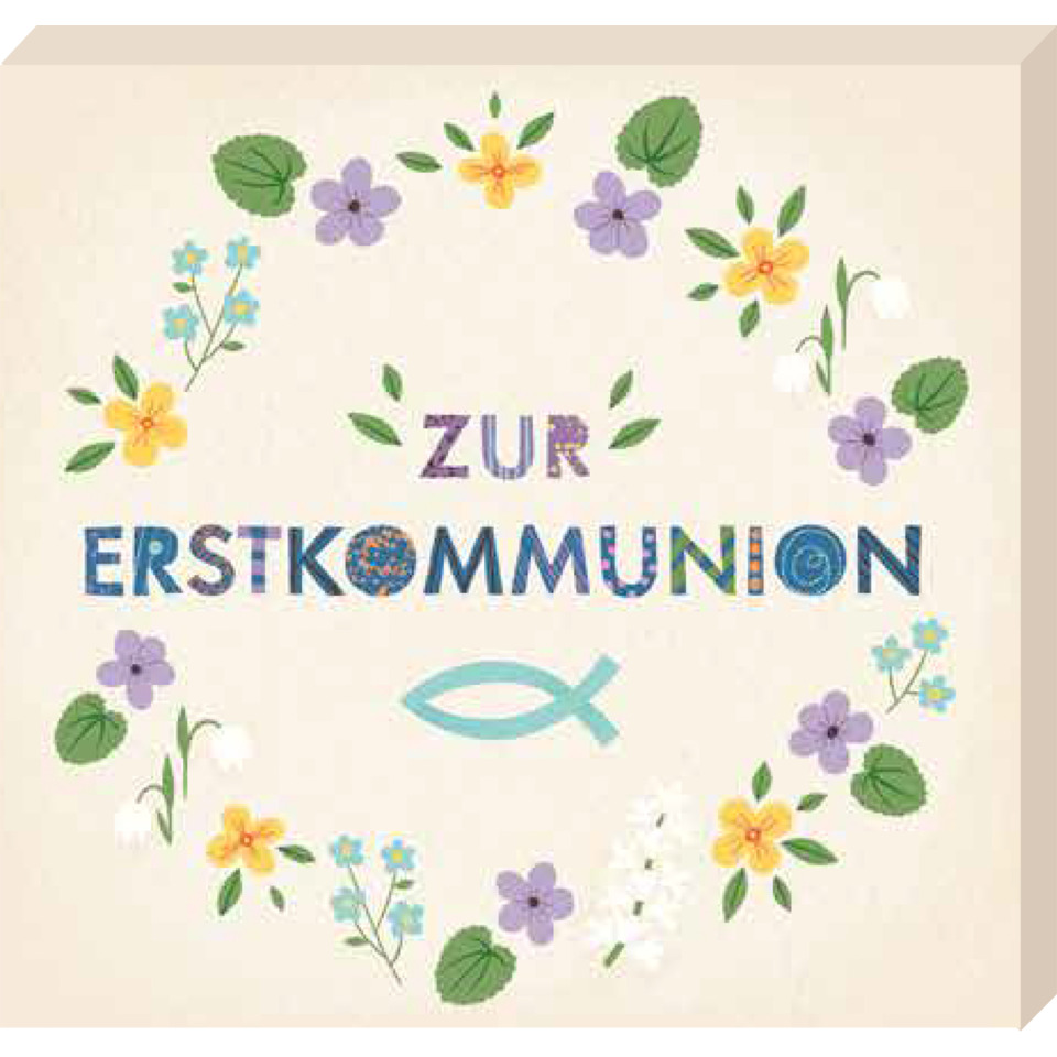 Erstkommunion, Ostergeschenke, Blumenkranz, Symbolik, Anlass