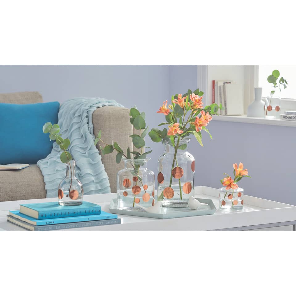 vase, gläser, blumen, dekoration, tischdeko
