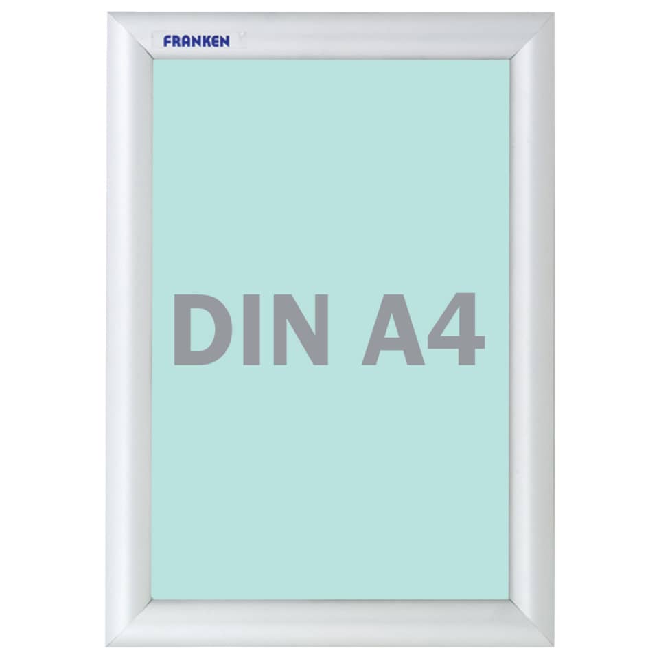 DIN A4, Poster, Rahmen, Light blue, Papierelement