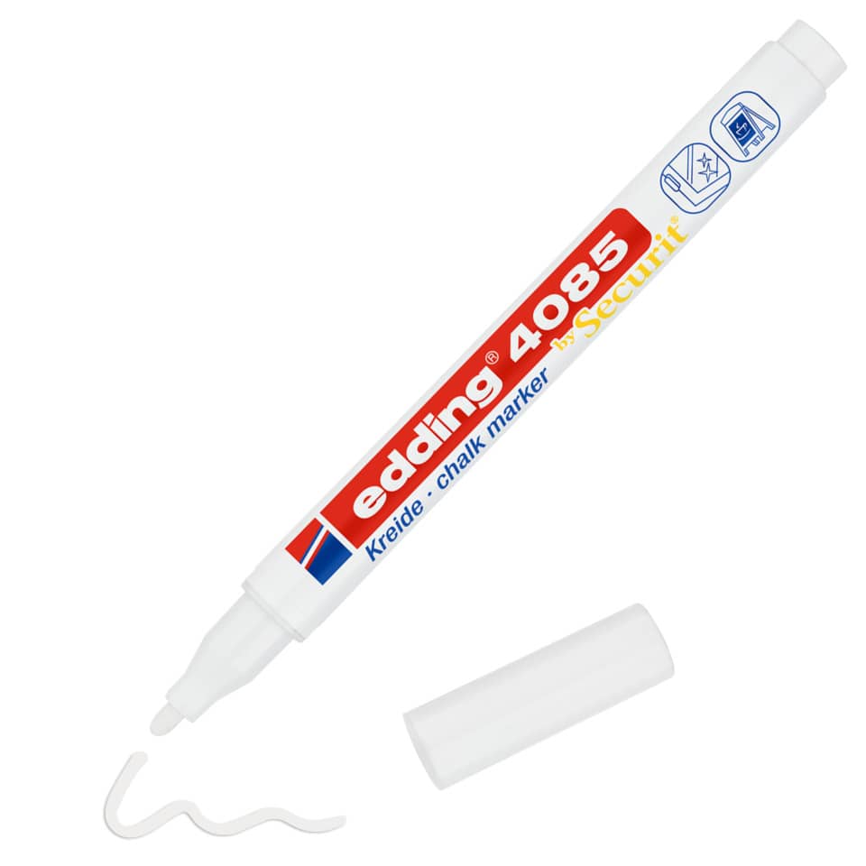 weißer whiteboardmarker, Kreide marker, Tafelmarker, löschbar, Marker-Set