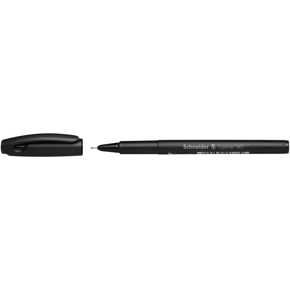 Stift, Feinzielstift, Schreiber, Schneider Topliner 967, Permanentmarker?