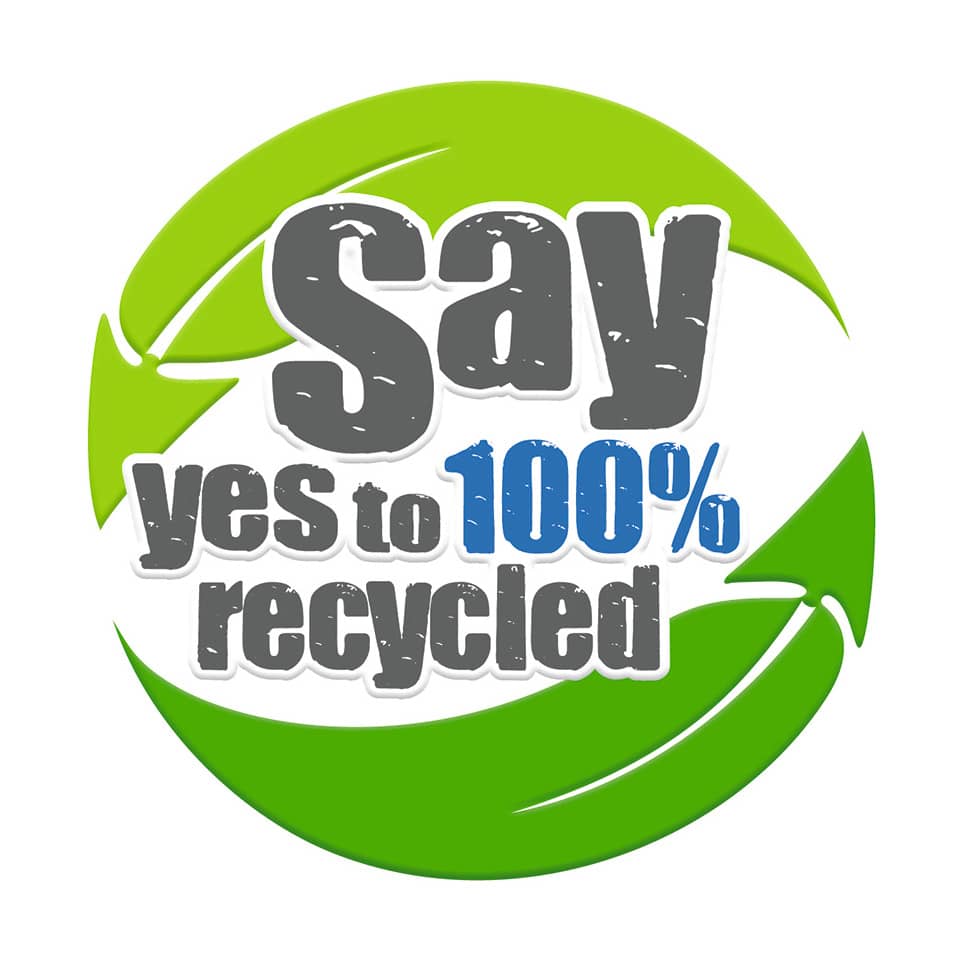recycled, ecocircle, grün, recycling-symbole, 100% recycelt