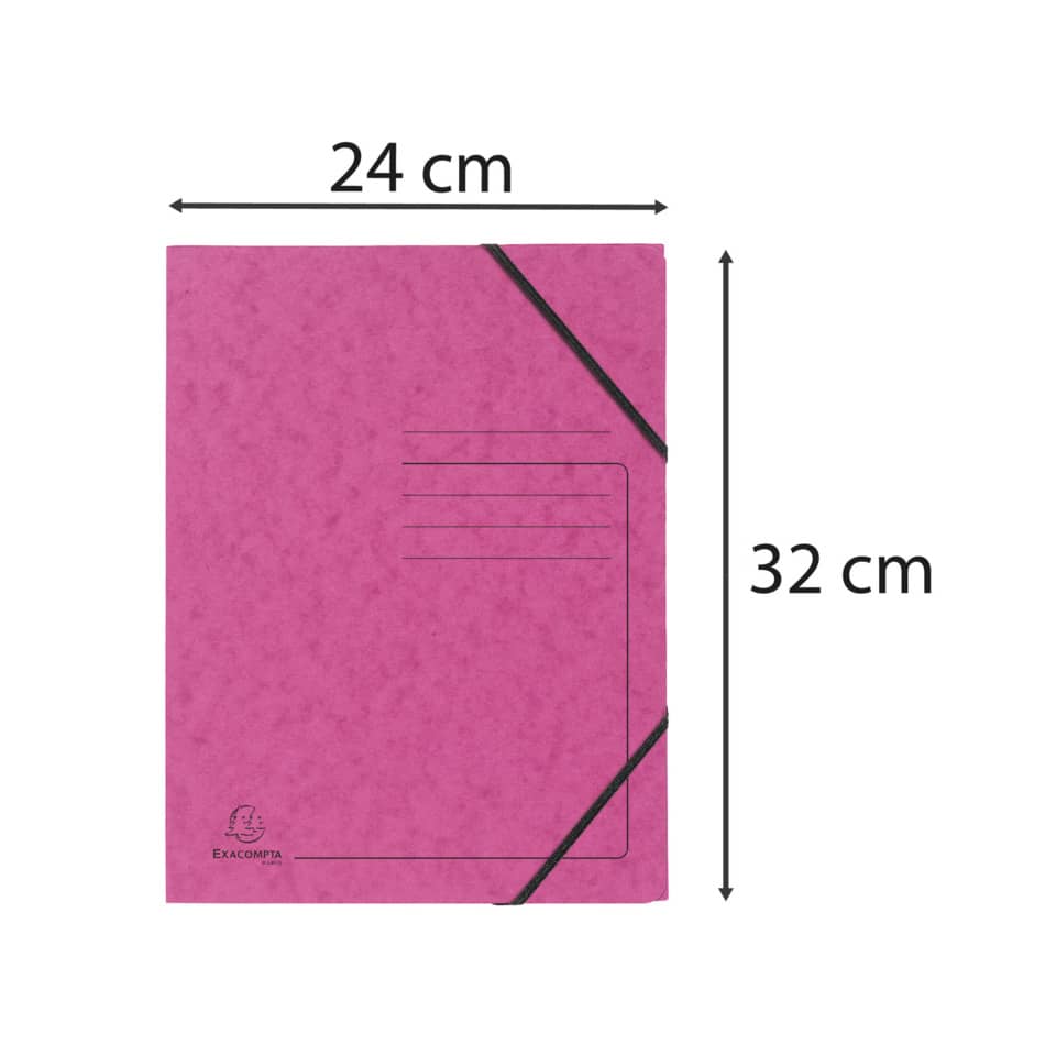 Notebook, Pink, Pink, Elastic band, lines