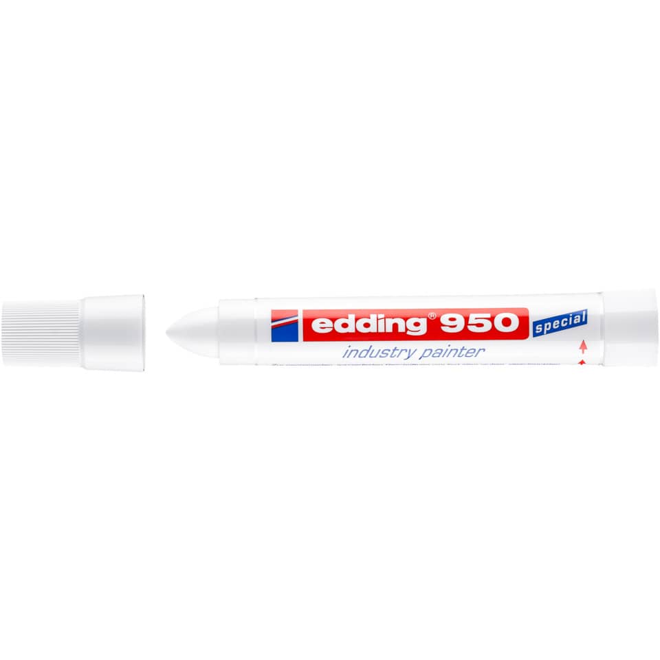 Kunststoffstift, Schmierstift, Klarstift, Edding 950, Korrekturstift