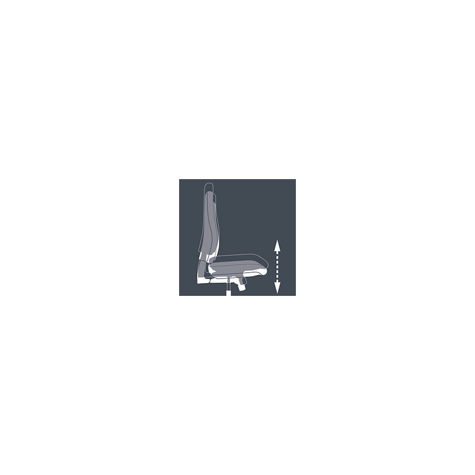 Schreibtischstuhl, Sessel, Personenstuhl, Verstellbarkeit, Rückenlehne adjustable